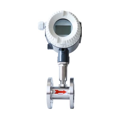 China High Quality SS304 Flange Connection Turbine Flow Meter For LCD Digital Flowmeter for sale