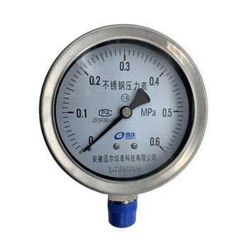 China SS304 Most Popular Flange Connection Stainless Steel Digital Pressure Gauge Fuel Pressure Gauge for sale