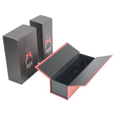 China Recyclable Premium Wine Packaging Boxes Wholesale Free Design Packaging Box With Handle for sale