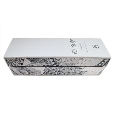 China Recyclable Custom Wine Packaging Boxes Wine Bottle Box Wholesale Cardboard Box for sale