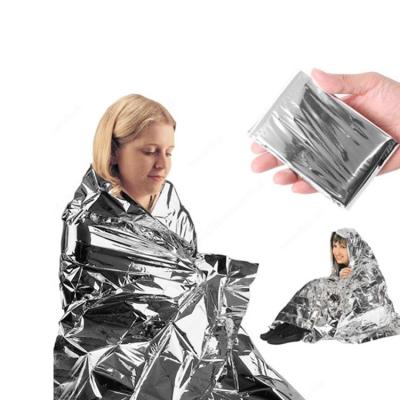 China Outdoor Emergency Camping Mylar Emergency Blanket Rescue Blanket Survival Space Foil Emergency Blanket for sale