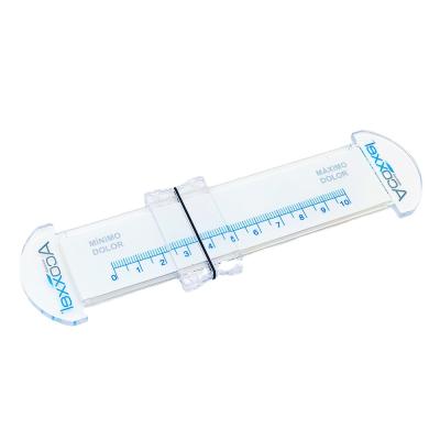 China 100% Eco-friendly Plastic Medical Pain Ruler Customs Printed Medical Scale Pain Assessment Ruler for sale