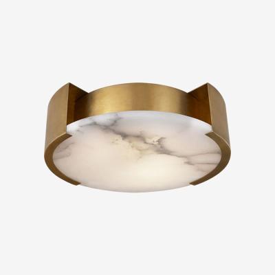 China Widely Used Decorative Marble Shade Top Quality Bathroom Indoor Ceiling Lights for sale