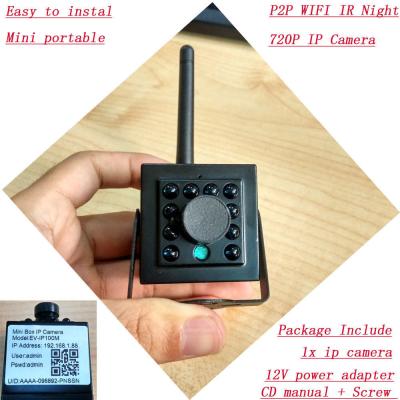 中国 Onvif のスパイ カム Ip の監視カメラの金属の HiSilicon の黒いチップセット 販売のため