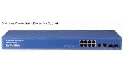 China Optical 8-port POE Network Switch , RJ45 Industrial Ethernt Switch for sale