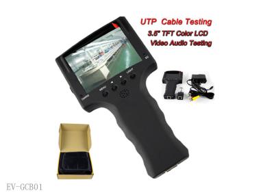 China 2000mA/h Video Audio 3.5 Inch CCTV Tester Monitor For IP Secureity Camera for sale