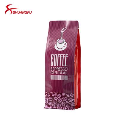 China Compostable Moisture Proof Aluminum Foil Bags For 1kg 500g 250g 100g Coffee for sale