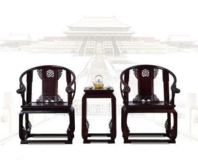 China Strong And Durable Three Piece Chinese Solid Wood Reception Chair for sale