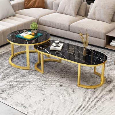 China Small Apartment Living Room Adjustable Multifunctional Rental Room Simple Nordic Style Tea Table Sofa (Other) Paint Craft for sale