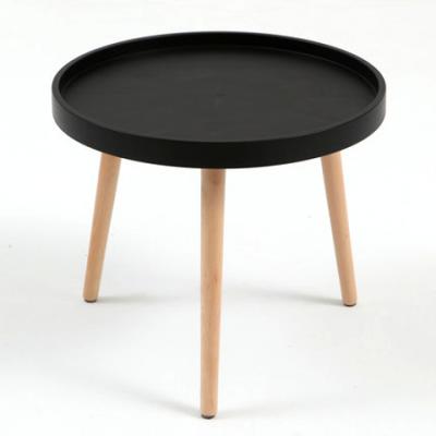 China Strong and durable Nordic mini tea table, small apartment tea table, plastic round table for sale