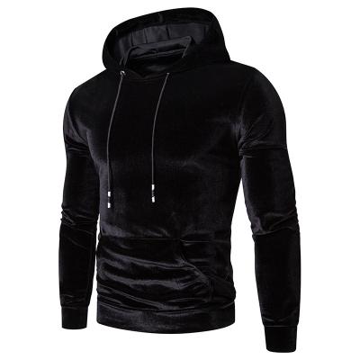 China Custom Made Logo Tech Fleece Jogging Anti-Wrinkle Embroidery Velvet Tracksuit Men for sale