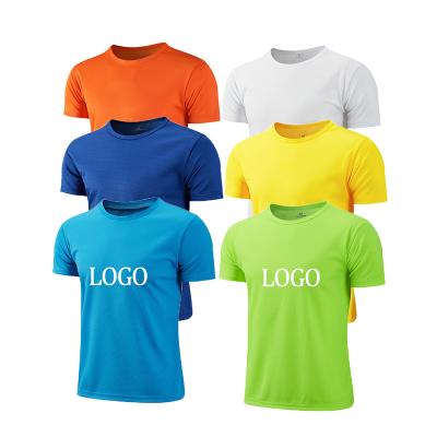 China 100% Polyester Sportswear Women's Gym Unisex Empty Tee Shirt Custom Printing Quick Dry 100% Quick Dry T-shirt for sale