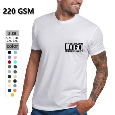 China QUICK DRY good quality cotton custom logo printed unisex t-shirt plus size t shirts for sale