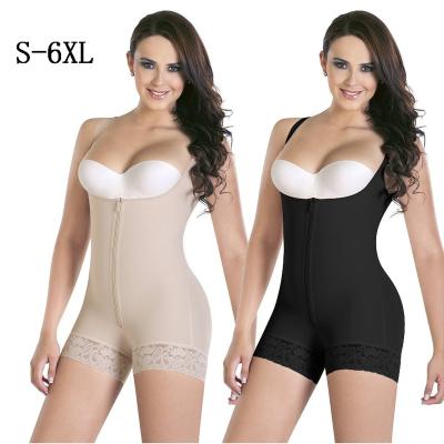 China Viable wholesale new design high waist butt lifting plus size belly shapewear body fullbody suit for sale