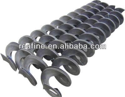 China Cold Rolled Stainless Steel Endless Screw Flight For Conveyor With ISO9001 for sale