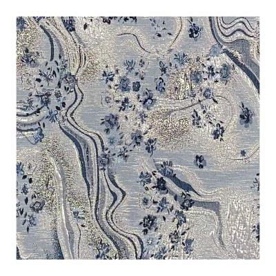 China Chinese Style 100% High Quality Customizable Champagne Polyester Dress Fabric Firm Special 100%Polyester For Clothing for sale