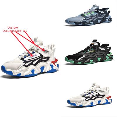 China Designer Sneakers Casual Trainers Chunky Fashion Trend Factory Running Shoes New Sneakers For Men Walking Outdoor Casual Shoes Custom Made Men for sale