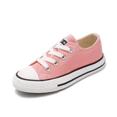 China Custom Logo And Color Design Round Fashion Sneakers Canvas Shoes Kids Corean Women And Kids Classic Casual Shoes for sale