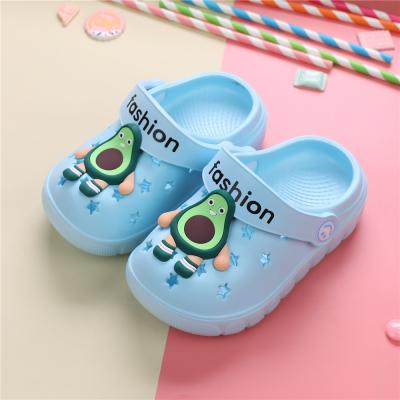 China 2021 New Arrival Cute Toddler EVA Clogs Kid Flat Garden Shoes Cartoon Baby Boy Slippers Baby Croc Shoe Size By Age for sale