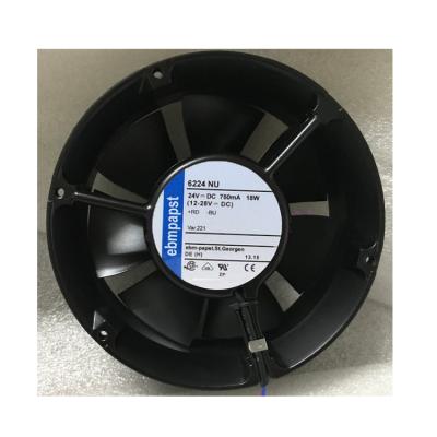 China New Commercial Original 6224NU 24V 750Ma 18W 6224 Inverter Fan 172*51MM Fan for sale