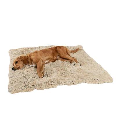 China Sustainable Natural Home Home Blanket Plush Mat Hot Sale Eco Friendly Fluffy Pet Mat Customized Design for sale