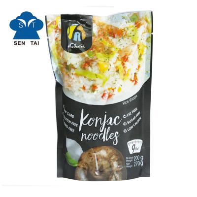 China Organic Food Fresh Pure Konjac Root Keto Gluten Free Instant Rice Shirataki Rice with Low Calorie for sale