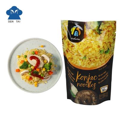 China Low carb keto instant konjac rice shirataki odorless wholesale convenience food for sale