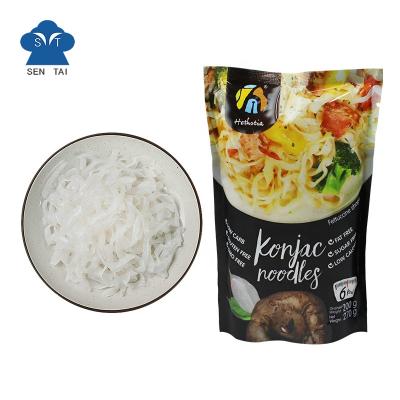 China Wholesale Pure Organic Low Fat Halal Konjac Food Gluten Free Shirataki Noodles for sale