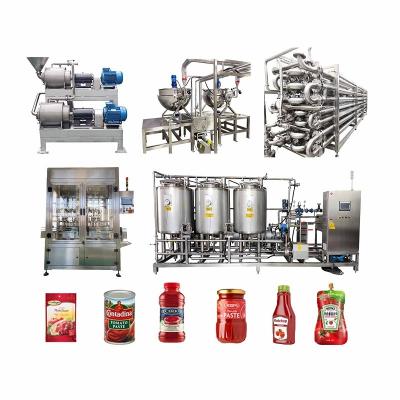 China Turnkey Sauce And Ketchup Tomato Sauce Processing Line Factory And Factory for sale