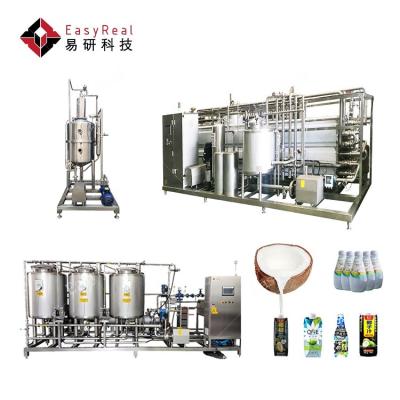 China Automatic Factory Industry SUS304 Coconut Milk Processing Machinery UHT Coconut Milk Line for sale