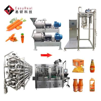 China Factory High Quality Industrial Carrot Pulp Baby Carrot Juice Making Machine Processing Production Line Machine for sale