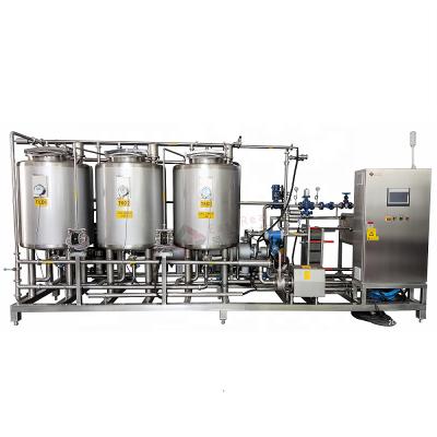 China Clean at the place CIP tank unit automatic cleaning system CIP equipment CIP plant Euro-standard for sale