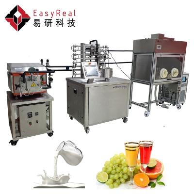 China Factory Completely Simulate Industrial Production R&D Lab Use Mini Lab Tubular Sterilizer UHT Sterilizer Machine Factory for sale