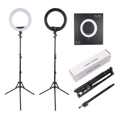 China Factory PORTABLE Professional Dimmable 18 Inch Foldable Led Ring Light Mirror , Phone Ring Light For Camera Selfie Led Camera Light for sale