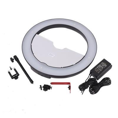 China PORTABLE LED Ring Light Inch Mobile Phone Clip Adjustable Holder Flexible LED Ring Light With Long Arm Selfie Light Cell Phone Holder for sale