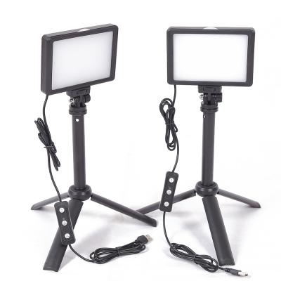 China Mini Fashionable and 4 Convenient Replaceable Paddles Plug-in Manual LED Fill Light Suitable for Live Show for sale