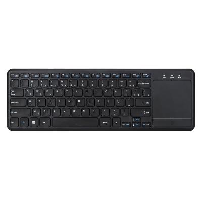 China Professional OEM Wireless Desktop 78keys+Touch Pad Wireless Keyboard with Battery for Macbook/Laptop/Desktop for sale