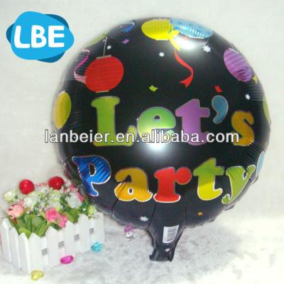 China Advertising Toy Party DIY Foil Printable Balloons for sale