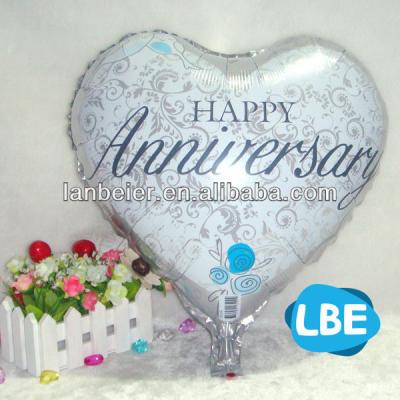 China 18 inch heart shape foil balloon gift toy for birthday gifts for sale