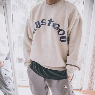 China Cheap High Quality Sweatshirts Low Moq Terry Oversized Heavy French Puff Anti-wrinkle Pullover 3d Printed Sweatshirt for sale