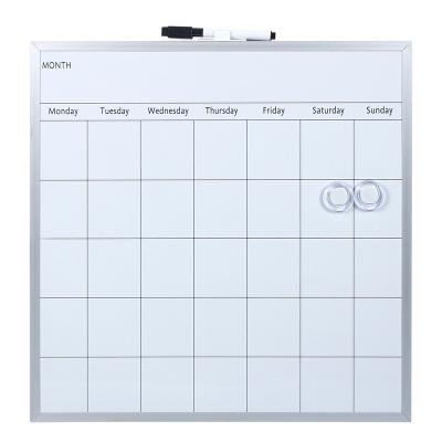 China Wholesale Iron Writing Whiteboard Whiteboard Standard Size Monthly Planner Weekly Aluminum Frame for Portable Whiteboard Whiteboard for sale