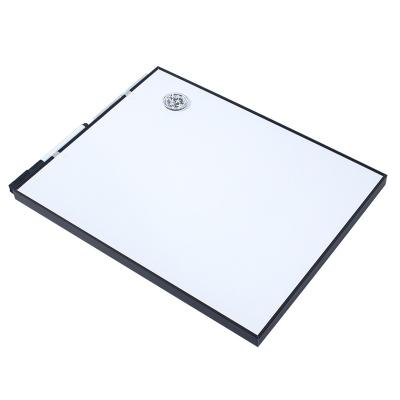 China Iron Foundations Magnetic Dry Erase White Board 28*35.5cm - Silver Aluminum Frame for sale