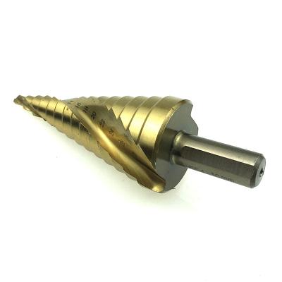 China Metal Drilling Professional 3 Piece Hss Metric Cobalt Large Unibit Step Drill Bits for sale