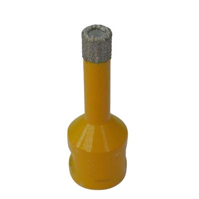 China Masonry Drilling M14 - 10mm Vacuum Welded Diamond Core Drill Bit for sale