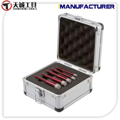 China Masonry Drilling Quick Release 5PCS HEX Vacuum Welded Diamond Core Drill Bit Set for sale