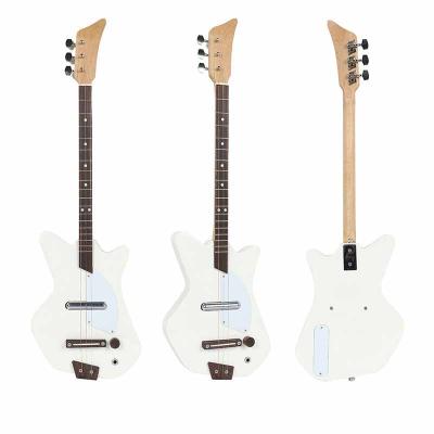 China Basswood hotspot electric guitar mini 30 inch electric guitar factory wholesale price beginner gift for sale