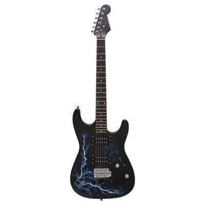 China Wholesale High Quality OEM Factory Price Electric Guitar HH Pickup Electric Guitar Stain Maple for sale