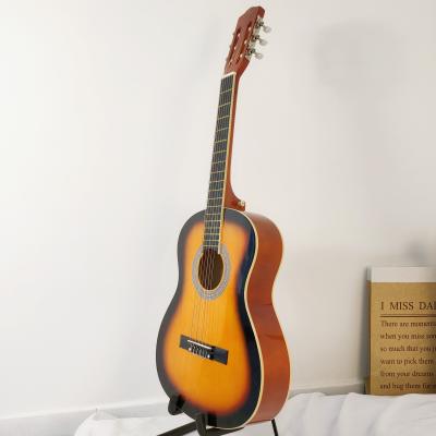 China OEM Exquisite Classical Wholesale Service Factory Cheap 39 Inch Classical Handmade Guitar for sale