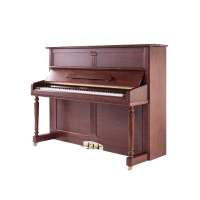 China Matte Carved Piano Performance Grade Retro Upright Piano Mechanical Solid Wood Style for sale