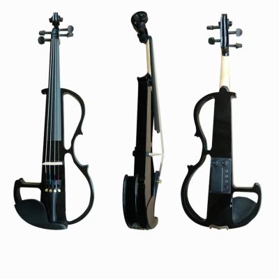 China Basswood 1/4 1/2 1/8 Wholesale Price Student Electronic Violins 4/4 for sale